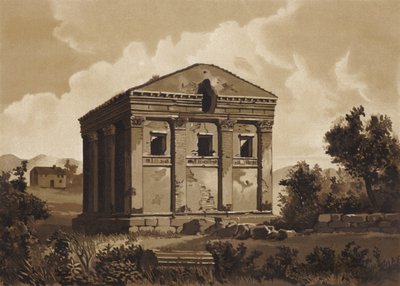 Temple of Rediculum, Rome by Spanish School